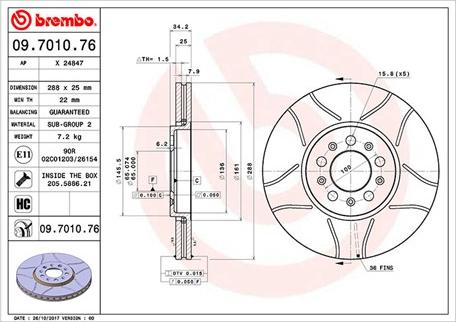 Magneti Marelli 360406049305 - Jarrulevy inparts.fi