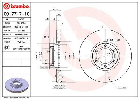 Magneti Marelli 360406044200 - Jarrulevy inparts.fi