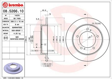 Magneti Marelli 360406045900 - Jarrulevy inparts.fi