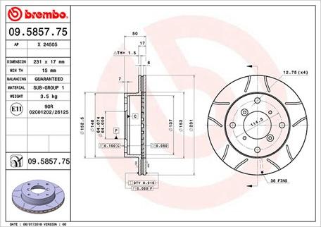 Magneti Marelli 360406046005 - Jarrulevy inparts.fi