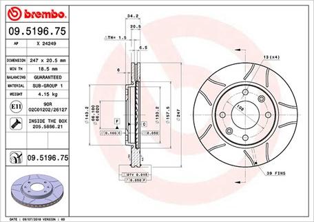 Magneti Marelli 360406040505 - Jarrulevy inparts.fi