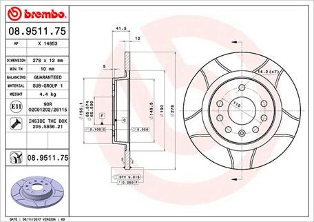 Magneti Marelli 360406040005 - Jarrulevy inparts.fi