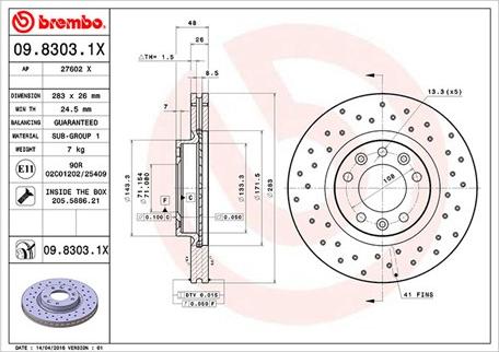 Magneti Marelli 360406041402 - Jarrulevy inparts.fi