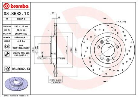 Magneti Marelli 360406041502 - Jarrulevy inparts.fi