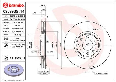 Magneti Marelli 360406041700 - Jarrulevy inparts.fi