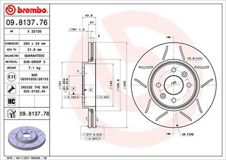 Magneti Marelli 360406043905 - Jarrulevy inparts.fi