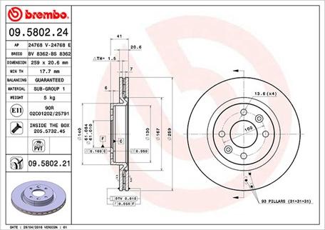 Magneti Marelli 360406043100 - Jarrulevy inparts.fi