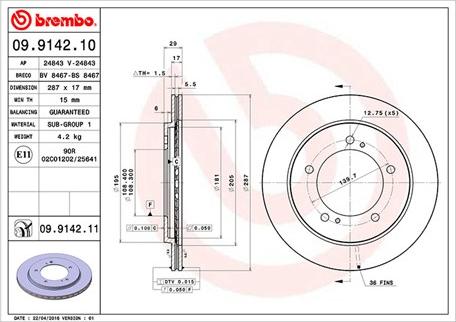 Magneti Marelli 360406055500 - Jarrulevy inparts.fi