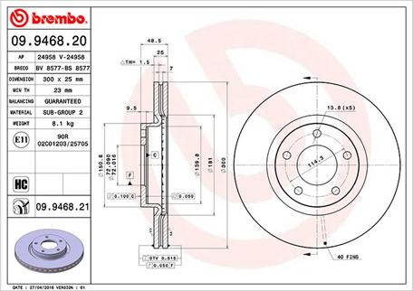 Magneti Marelli 360406056800 - Jarrulevy inparts.fi