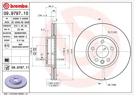 Magneti Marelli 360406050900 - Jarrulevy inparts.fi