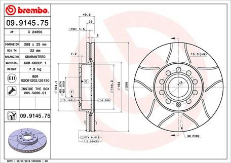 Magneti Marelli 360406050505 - Jarrulevy inparts.fi