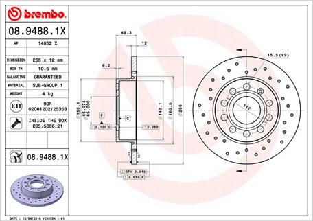 Magneti Marelli 360406050802 - Jarrulevy inparts.fi