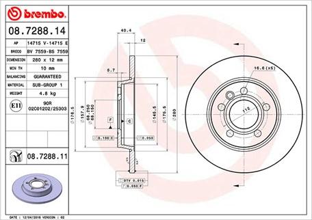 Magneti Marelli 360406050300 - Jarrulevy inparts.fi