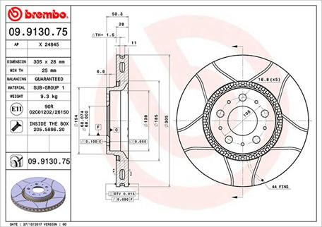 Magneti Marelli 360406051805 - Jarrulevy inparts.fi