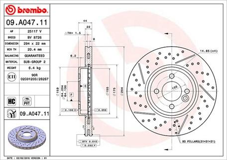 Magneti Marelli 360406069100 - Jarrulevy inparts.fi