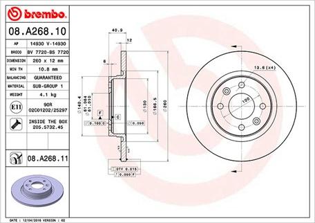 Magneti Marelli 360406061300 - Jarrulevy inparts.fi