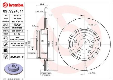 Magneti Marelli 360406068800 - Jarrulevy inparts.fi