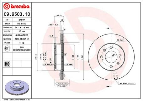 Magneti Marelli 360406005500 - Jarrulevy inparts.fi