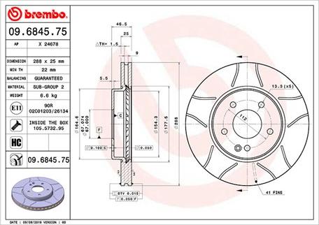 Magneti Marelli 360406006305 - Jarrulevy inparts.fi