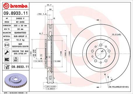 Magneti Marelli 360406000701 - Jarrulevy inparts.fi