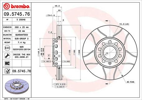 Magneti Marelli 360406001305 - Jarrulevy inparts.fi