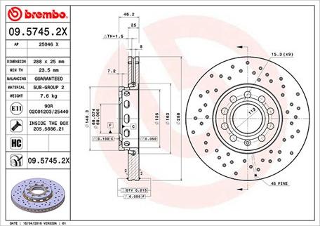 Magneti Marelli 360406001302 - Jarrulevy inparts.fi