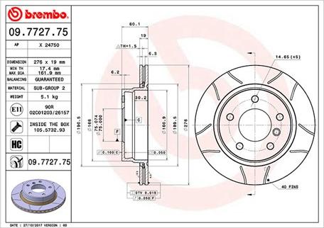 Magneti Marelli 360406016605 - Jarrulevy inparts.fi