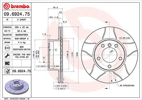 Magneti Marelli 360406016305 - Jarrulevy inparts.fi