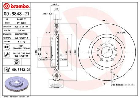 Magneti Marelli 360406010801 - Jarrulevy inparts.fi