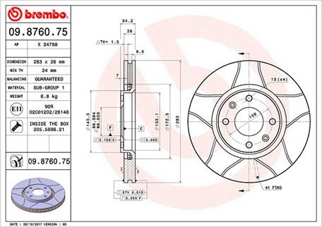 Magneti Marelli 360406018905 - Jarrulevy inparts.fi