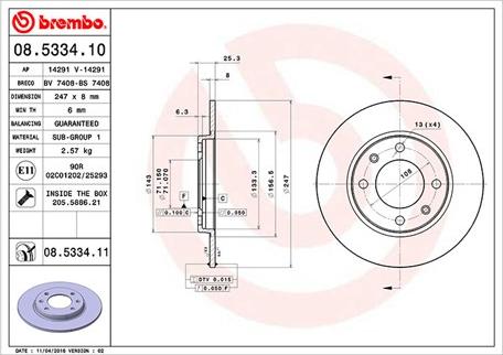 Magneti Marelli 360406018300 - Jarrulevy inparts.fi