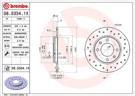 Magneti Marelli 360406018302 - Jarrulevy inparts.fi