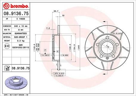 Magneti Marelli 360406012205 - Jarrulevy inparts.fi