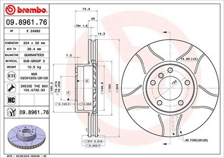 Magneti Marelli 360406017205 - Jarrulevy inparts.fi