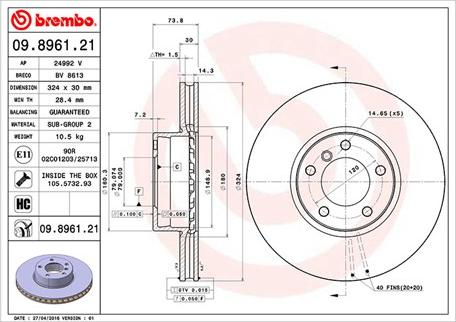 Magneti Marelli 360406017201 - Jarrulevy inparts.fi