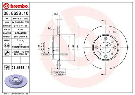 Magneti Marelli 360406039200 - Jarrulevy inparts.fi