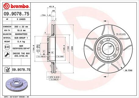 Magneti Marelli 360406036605 - Jarrulevy inparts.fi