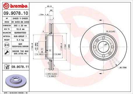 Magneti Marelli 360406036600 - Jarrulevy inparts.fi