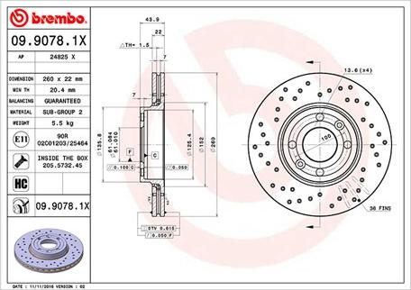 Magneti Marelli 360406036602 - Jarrulevy inparts.fi