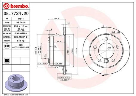 Magneti Marelli 360406032900 - Jarrulevy inparts.fi