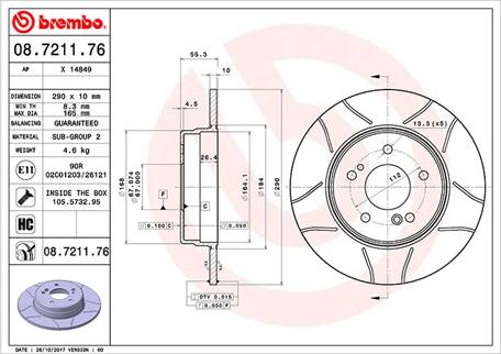 Magneti Marelli 360406032005 - Jarrulevy inparts.fi