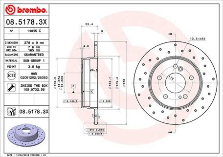 Magneti Marelli 360406032102 - Jarrulevy inparts.fi