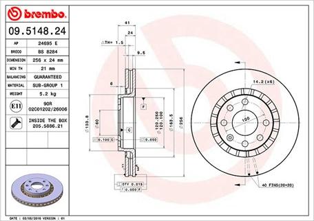 Magneti Marelli 360406037500 - Jarrulevy inparts.fi