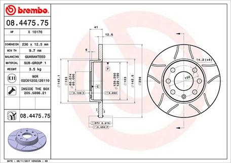 Magneti Marelli 360406037205 - Jarrulevy inparts.fi