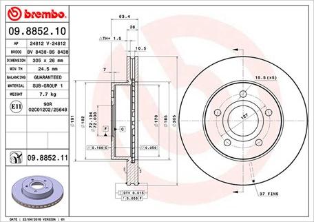 Magneti Marelli 360406029900 - Jarrulevy inparts.fi