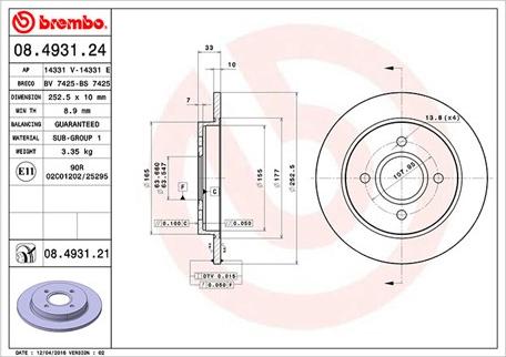 Magneti Marelli 360406024600 - Jarrulevy inparts.fi