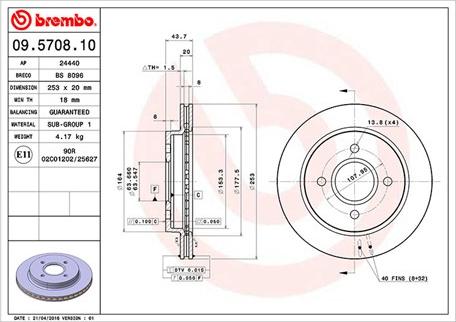 Magneti Marelli 360406025400 - Jarrulevy inparts.fi