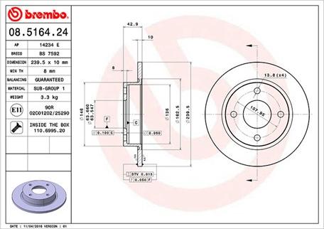 Magneti Marelli 360406025100 - Jarrulevy inparts.fi