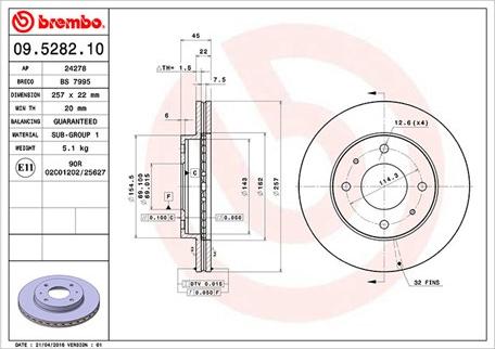 Magneti Marelli 360406026600 - Jarrulevy inparts.fi