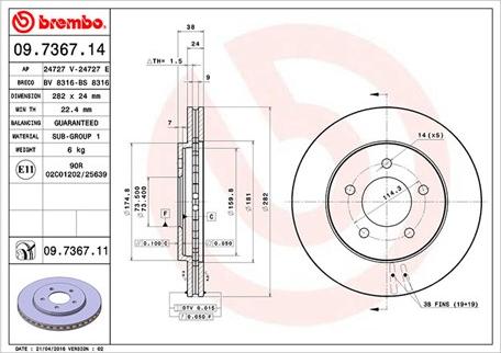 Magneti Marelli 360406020000 - Jarrulevy inparts.fi